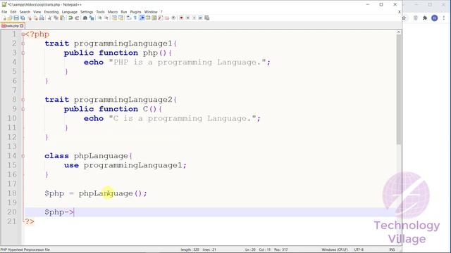 Traits in PHP in Bangla | PHP OOP Bangla Tutorial | Object Oriented Programming in PHP - 08 смотреть онлайн