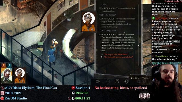 Disco Elysium, Day 4, "Critical Hits" Game #17 смотреть онлайн