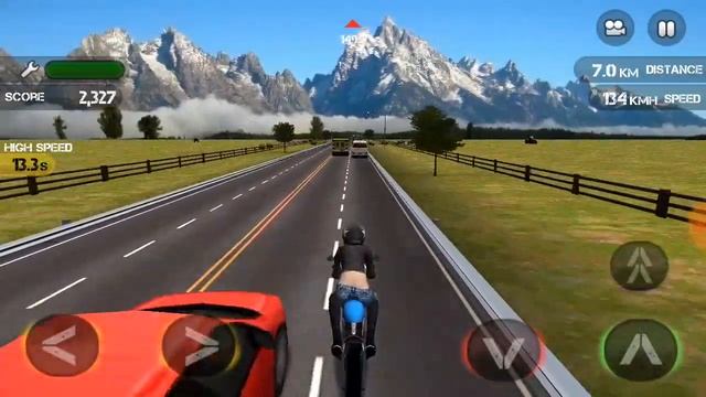 race the traffic moto | Android gameplay hack apk| traffic race gameplay trailer смотреть онлайн