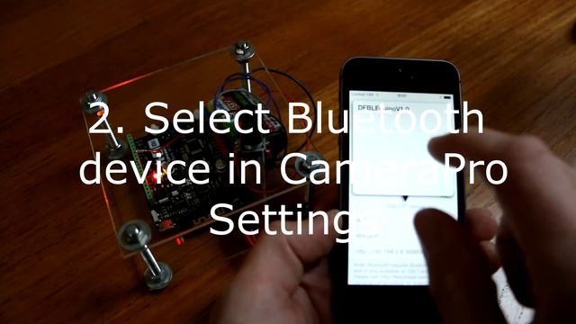 CameraPro/iPhone,iPad: Arduino based Bluetooth camera control смотреть онлайн