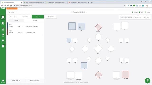 Приложение бронирования столиков для ресторанов EAT смотреть онлайн