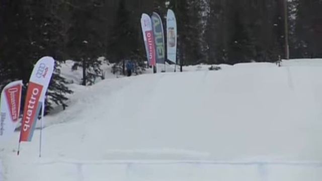 FWT09 @ Ounasvaara -Novice Slope Style - Run 2-- 3rd: Antti Ollila (MCO) смотреть онлайн