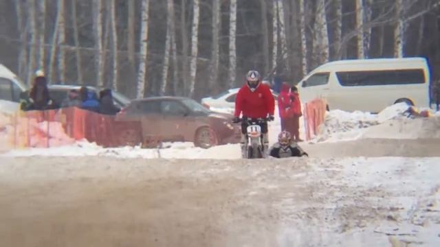 Питбайк "Русская Зима 2013" база "Красные Крылья" смотреть онлайн
