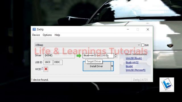 8051 Tutorial 5 - Installing USBASP Driver