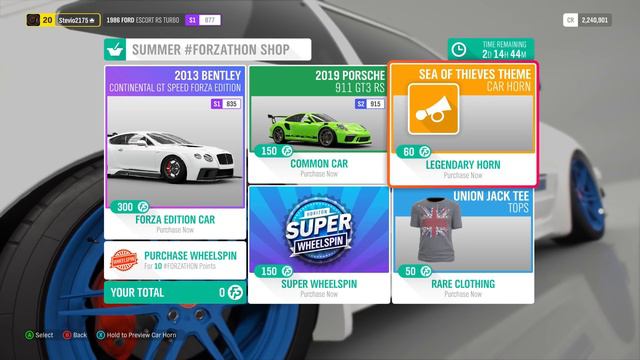 Forza Horizon 4 #Forzathon Explained - Forza Horizon 4 Forzathon Shop + Forzathon Points FH4