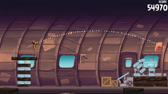 Angry Birds Rio - Smugglers Plane. Level 22 (12-7). 3 stars. [HD] смотреть онлайн
