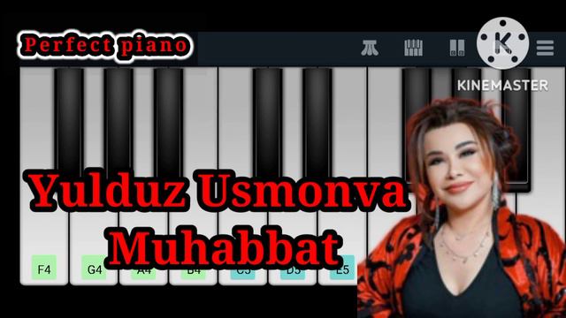 Yulduz Usmonva Muhabbat Perfect piano 🎹🎹🎹 смотреть онлайн