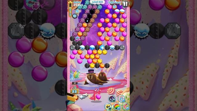 Bubble Mania level 816 - IOS Games смотреть онлайн