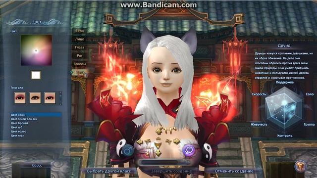 Создание друида в игре Perfect World смотреть онлайн