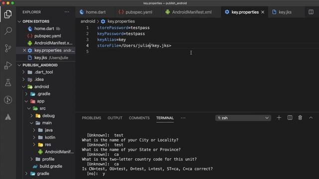 Flutter - Build and Release an Android App | App Signing смотреть онлайн