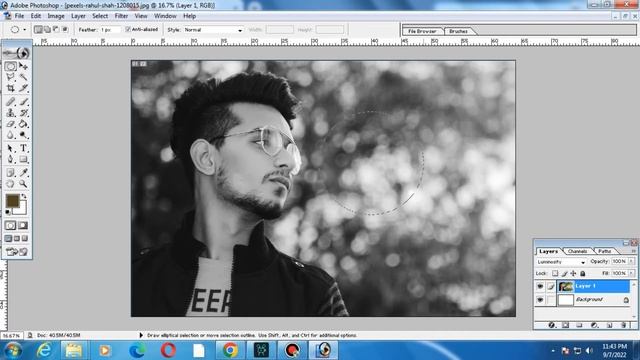 Photoshop 7.0 Me Photo Edit Kaise Kare , Poster Design in Photoshop смотреть онлайн