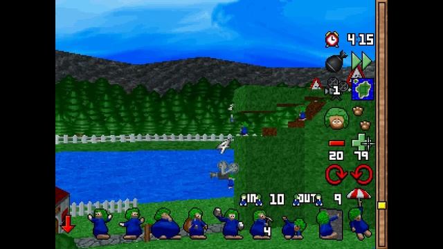 Lemmings 3D ... (PS1) Gameplay смотреть онлайн
