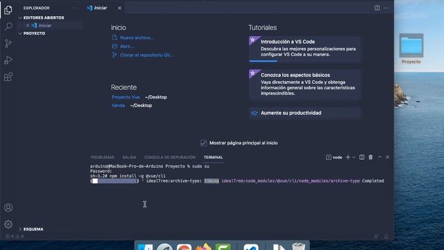 Vue.js 3 CLI Instalación CLI, Creación de un Proyecto, Node.js + Visual Studio Code смотреть онлайн