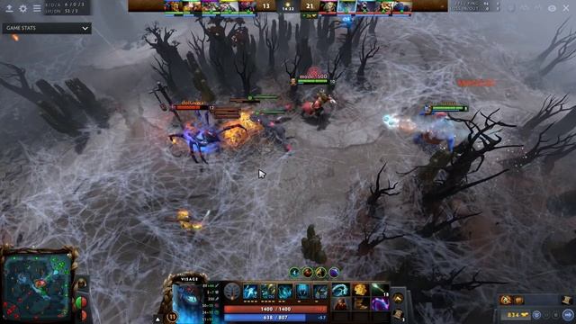 Visage Offlane Gameplay - Patch 7.26c (Dota 2 Gameplay) смотреть онлайн