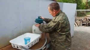 Воздуходувка , делаем насос для откачки воды из бассейна.