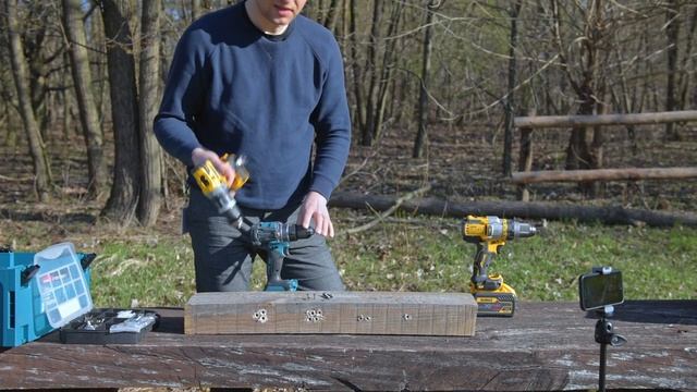 Porównanie DeWALT DCD999 (DCD796) I Makita HP001G