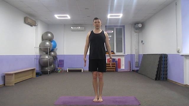 Ровная осанка. Поза горы. смотреть онлайн