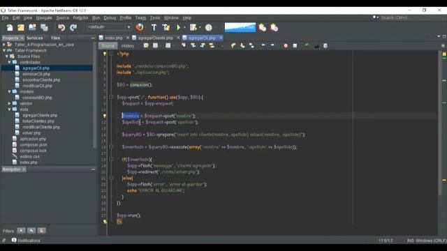 CRUD (HTML,PHP) con el Framework Slim смотреть онлайн