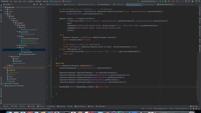 Mpesa Daraja API Episode 4 (JAVA) - RegisterUrl смотреть онлайн