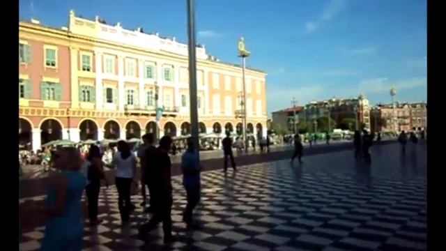 Ница Прогулка по городу. Nice Walk around the city. Nice Promenade dans la ville. смотреть онлайн