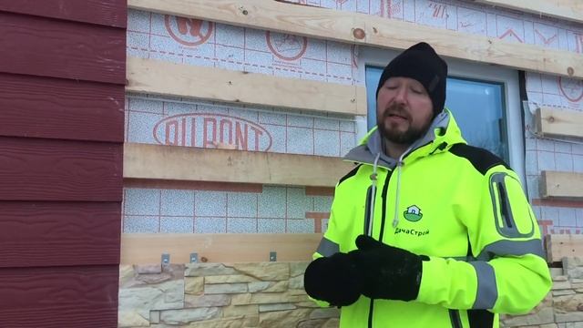 КАК СДЕЛАТЬ ОТДЕЛКУ ДОМА КРАСИВО? Фасадная плитка КАНЬОН и фиброцементный сайдинг КЕДРАЛ. смотреть онлайн