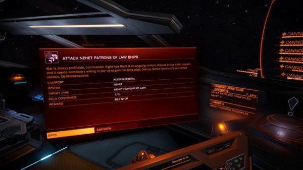 Elite: Dangerous 1.3 - Conflict Zone BB Mission ALSO Not Working! (PC) 1080P HD