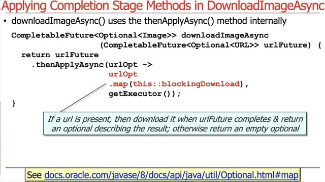 The Java CompletableFuture ImageStreamGang Case Study: Applying Completion Stage Methods (Part 1) смотреть онлайн