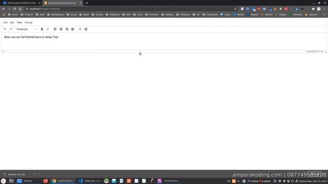 Cara Mudah Menggunakan TinyMCE смотреть онлайн