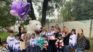 Тимбилдинг с Волшебством: Когда Команду Девочек Поздравил Белый Медведь Аниматор!