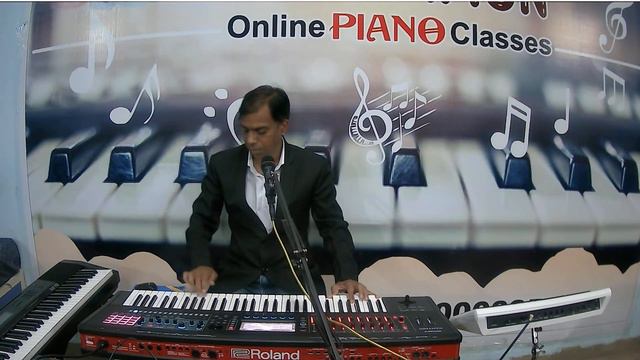 Roland Fantom 6 New /Fantom/Indian tonesJab Tak sense chalegi instrumental -saxophone-sawai Bhatt. смотреть онлайн