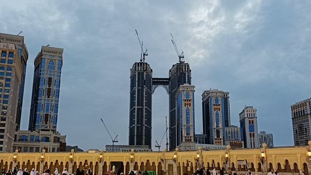 Азан на салятуль-магриб (на крыше Аль-Харама) 15 июля 2022 г. смотреть онлайн