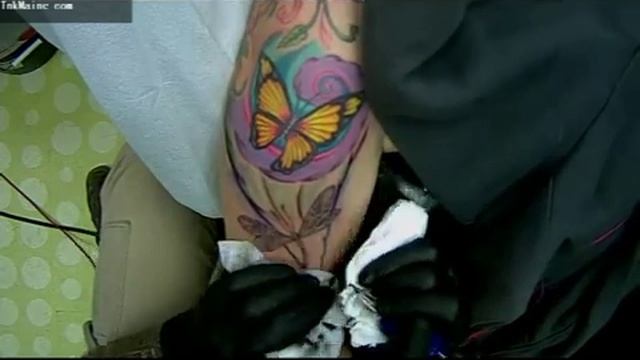 Dragonfly Tattoo & Background смотреть онлайн