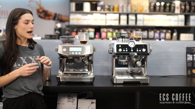 Let's Compare the Delonghi Prestigio and the Breville Barista Pro! смотреть онлайн