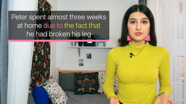 Придаточные предложения причины (Clauses of reason)