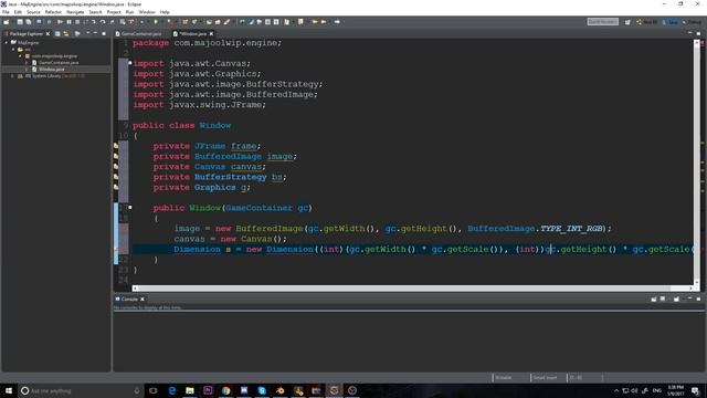 2D Java Game Engine #2 : Window смотреть онлайн