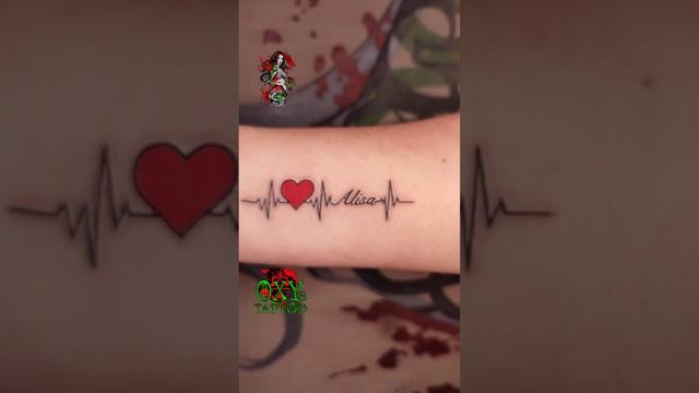 Heart small tattoo #shorts смотреть онлайн