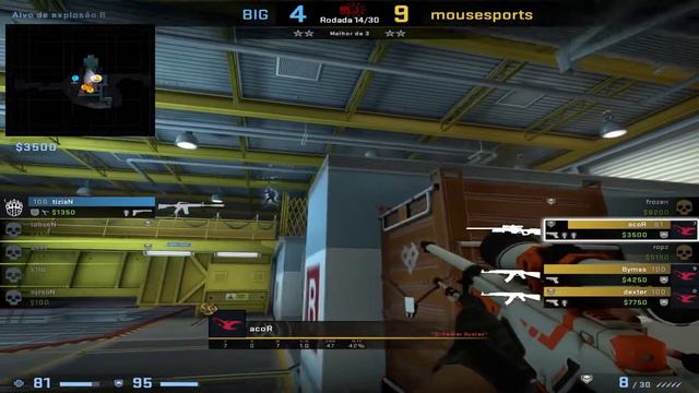 [POV] mouz acoR VS BIG [Nuke] | CS GO DEMO POINT OF VIEW смотреть онлайн