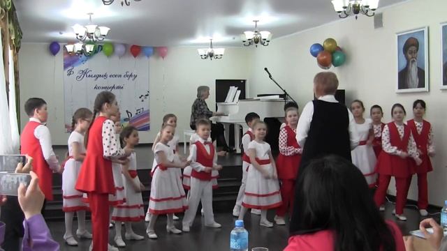 Младший хор «Campanella» Детская музыкальная школа №3 им. Ермека Серкебаева г. Астана смотреть онлайн