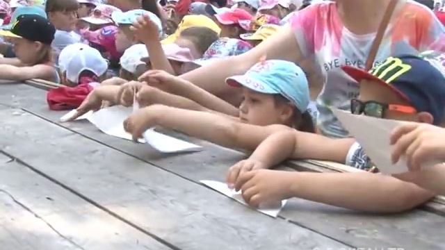 Белый журавлик как символ памяти! смотреть онлайн