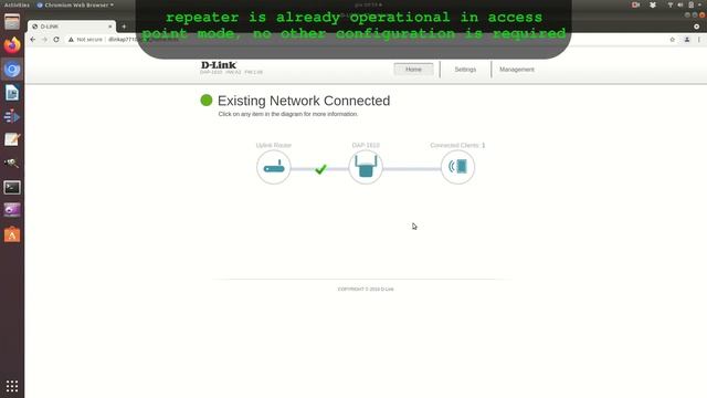 D-Link DAP-1610 Wi-Fi extender dual band • Access point setup смотреть онлайн
