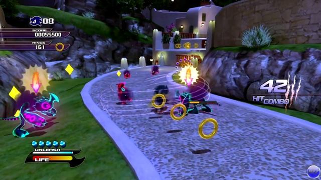 Sonic Unleashed - Part 3 - Apotos: Windmill Isle Act 1 (Night) смотреть онлайн