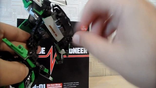 Трансформируем Рэтчета JH-01 обратно