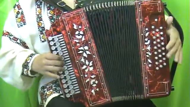 Учимся играть на гармони  Алексеев Егор На горе то калина