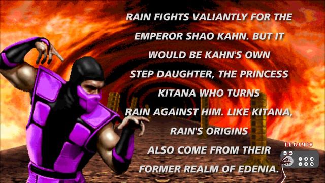 Ultimate Mortal Kombat III - Arcade - Biography and Ending - Rain смотреть онлайн