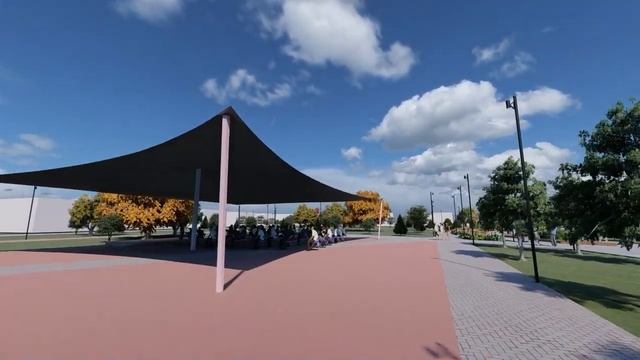 Проект нового парка в ж/м "Ак-Өргө" смотреть онлайн