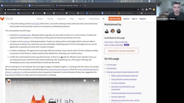 GitLab Live Doc Meetings Overview (how to use Google Docs to document meetings) смотреть онлайн