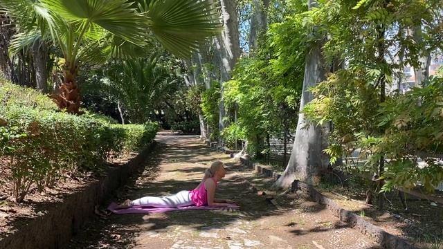 Йога. Сурья Намаскар. 25 минут. День 19. Yoga challenge “Сила и покой внутри» смотреть онлайн