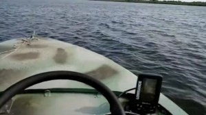 Поставил ДУ на лодку МКМ  и открыл сезон