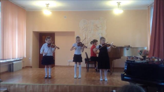 Minuet George Handel ensemble for violins and piano смотреть онлайн