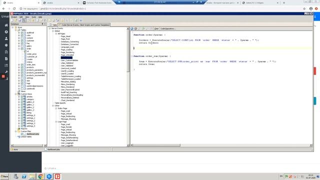 PHPMaker урок №35. Создаем интернет магазин. Улучшаем, дополняем Dashboard в кабинете администратор смотреть онлайн